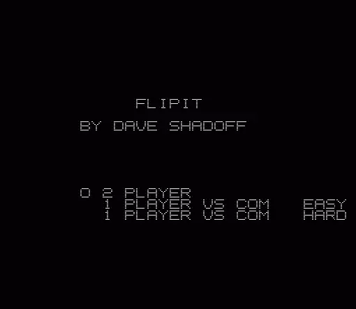 jeu Flipit by David Shadoff